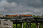 BNSF OVER TOP OF SF JUNCTION